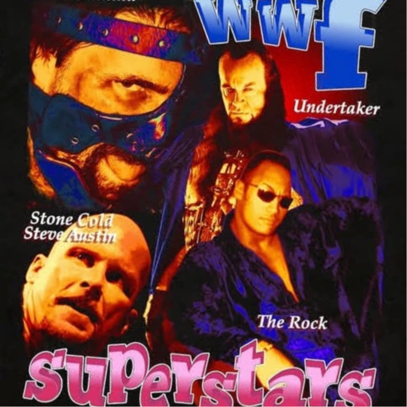 WWF "Top Superstars" T-Shirt