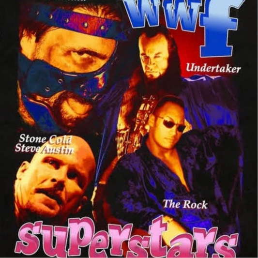 WWF "Top Superstars" T-Shirt