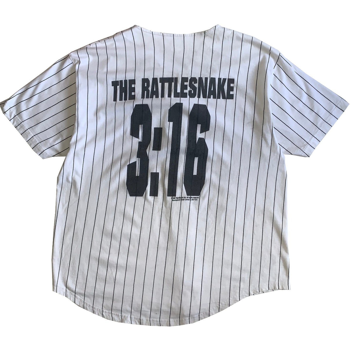 Stone Cold "The Rattlesnake 3:16" Baseball Jersey